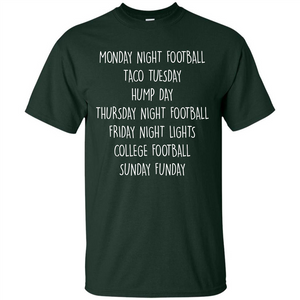 Football T-shirt Monday Night Football Taco Tuesday