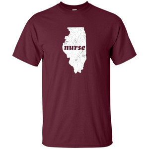 Nursing T-shirt Nurse Graduation Illinois T-shirt