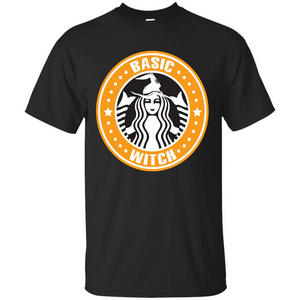 Halloween T-shirt Basic Witch T-shirt