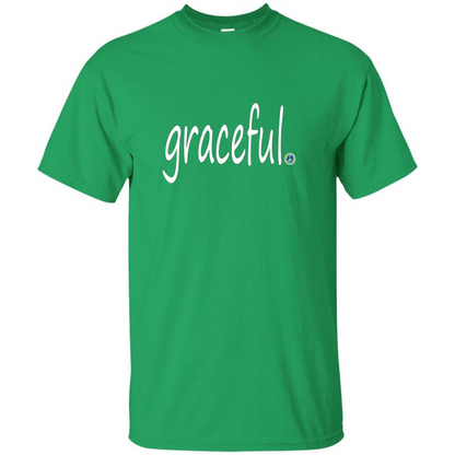 Graceful T-shirt World Peace Point Irish Green