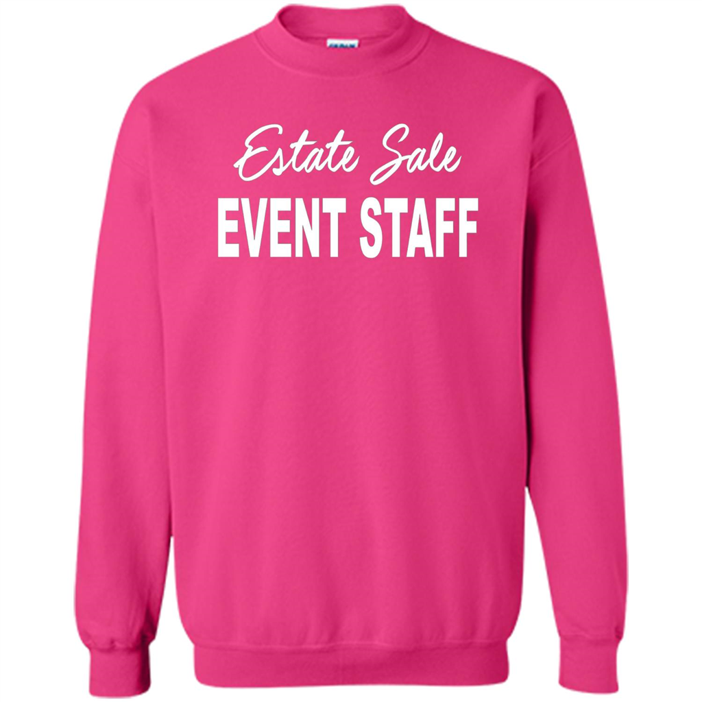 Estate Sale Event Staff T-shirt - Estate Sale T-shirts Heliconia