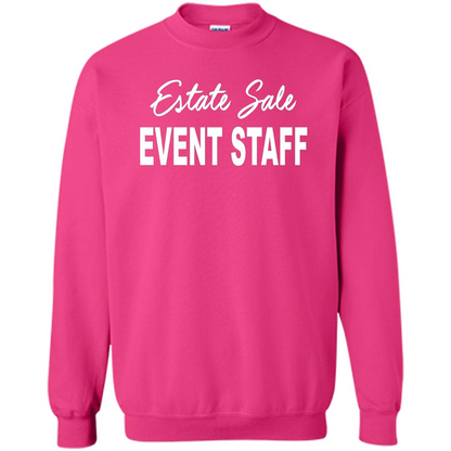 Estate Sale Event Staff T-shirt - Estate Sale T-shirts Heliconia