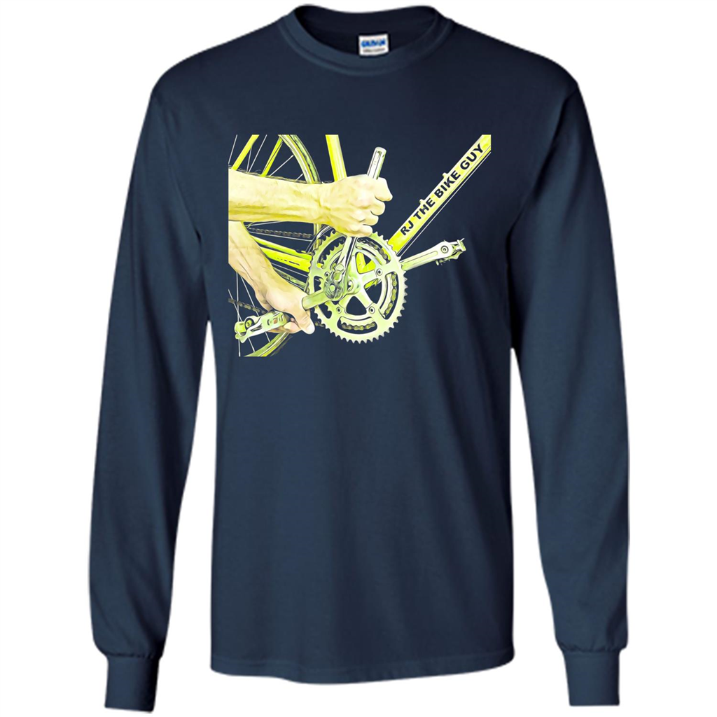 The Bike Guy T-shirt Love Bike T-shirt Navy