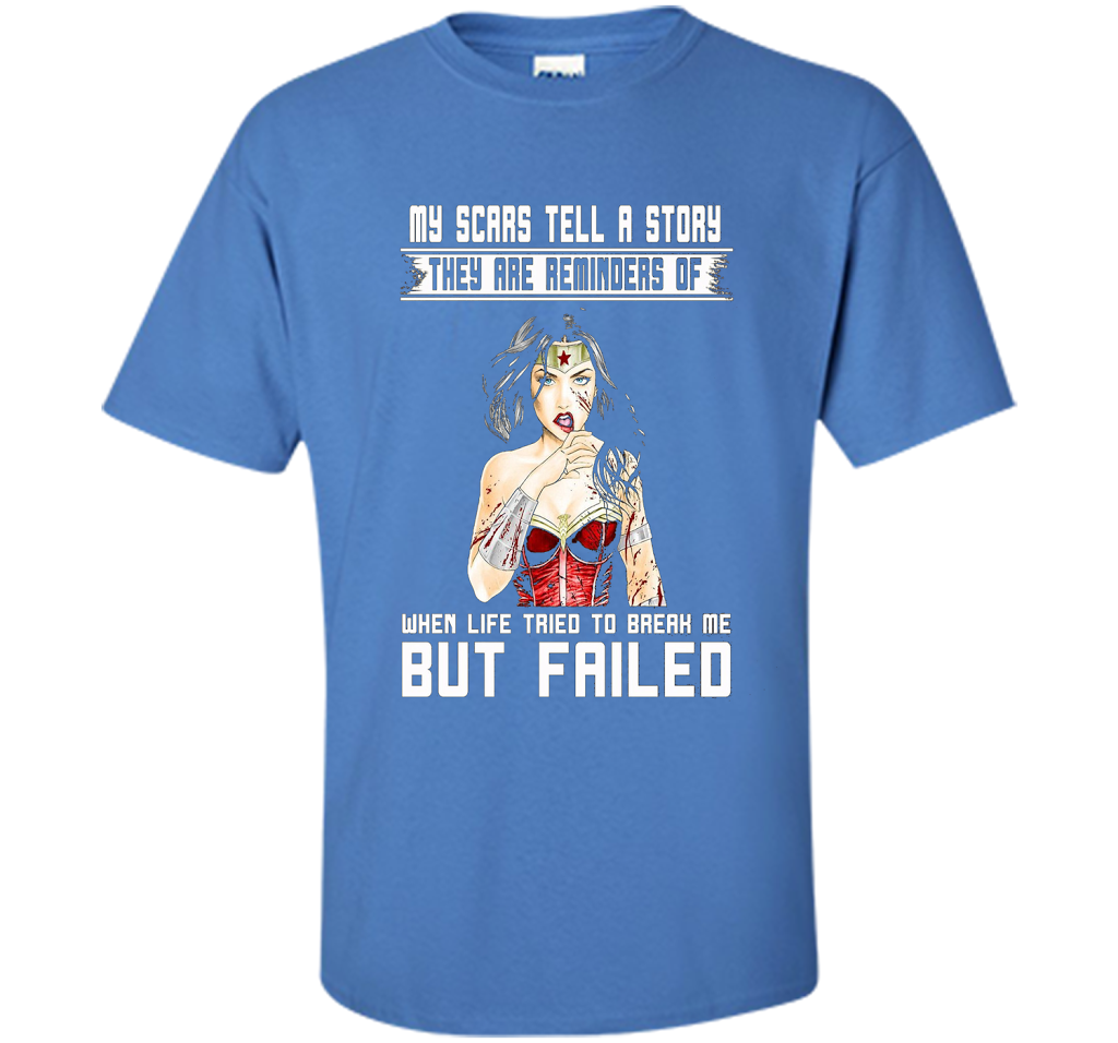 Women's My Scars Tell A Story They Are A Reminder Shirt cool shirt Iris