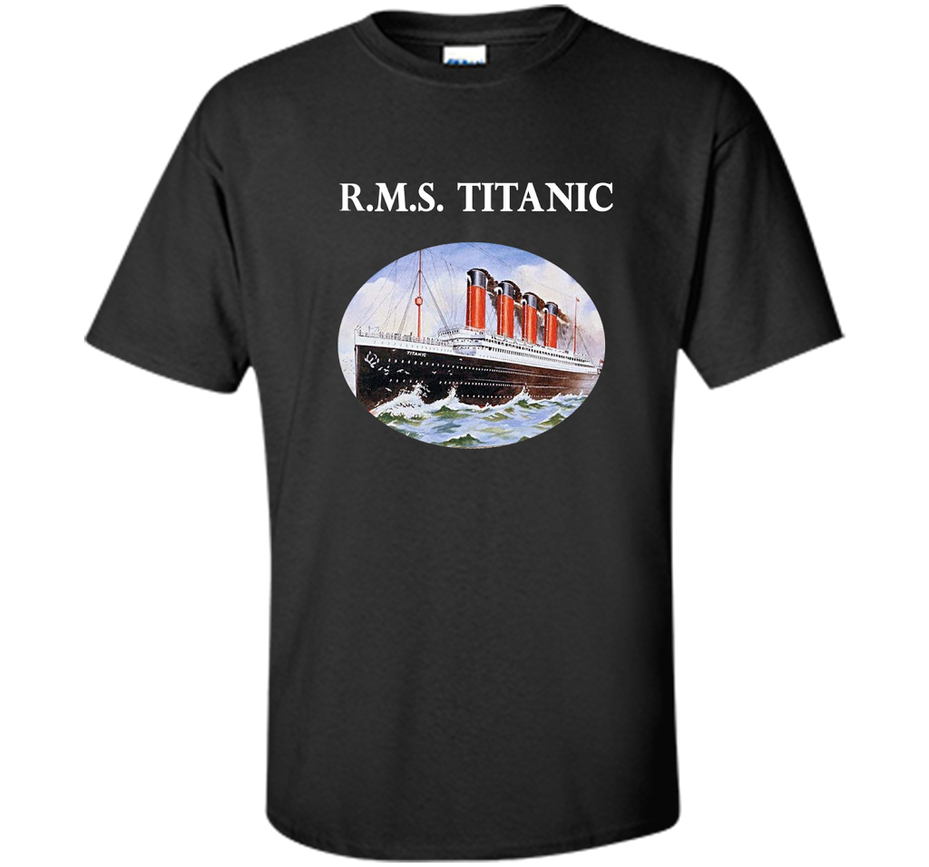 R.M.S. Titanic T-shirt Black