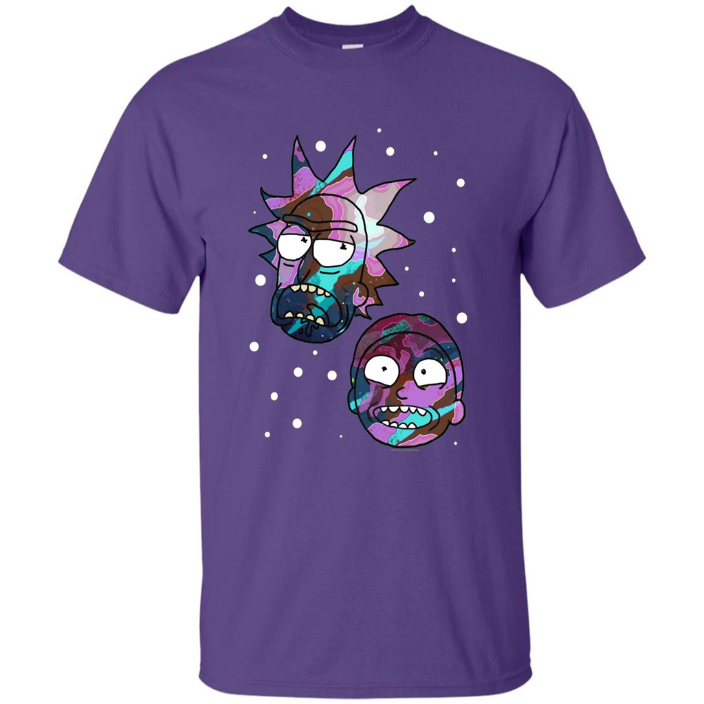 Movie T-shirt Space Heads Purple