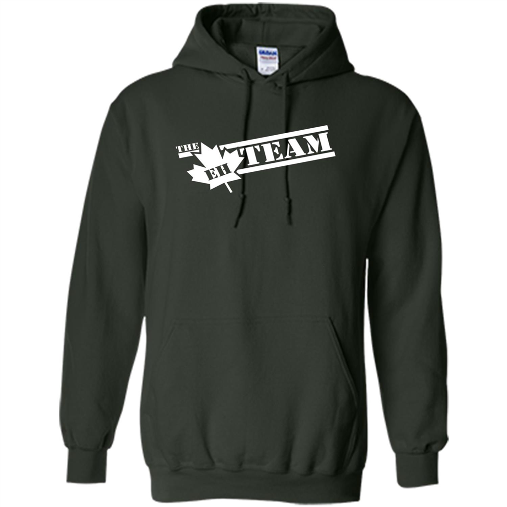 Funny The EH Team Canada T-shirt Forest Green