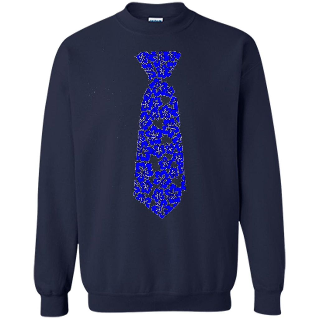 Hawaiian T-shirt Floral Tie