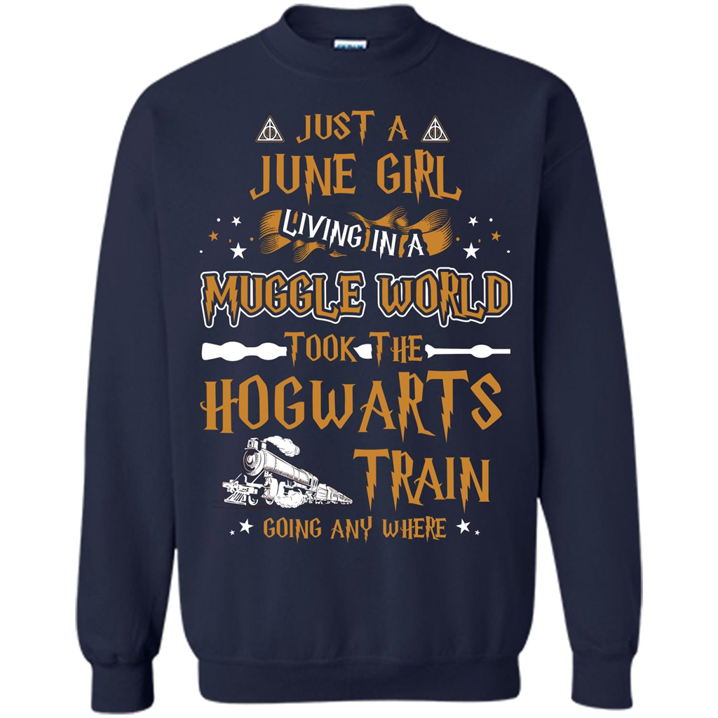 Harry Potter T-shirt Just A June Girl Living In A Muggle World