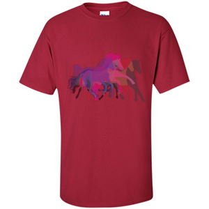 Beautiful Shadow Horses T-shirt