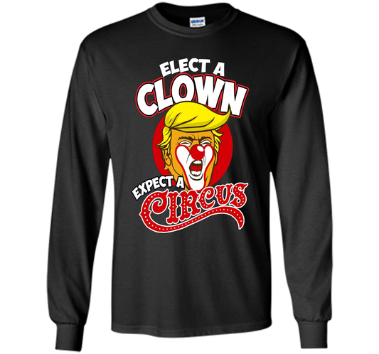 Elect a Clown Anti Trump Robert Mueller Impeachment T-shirt Black S