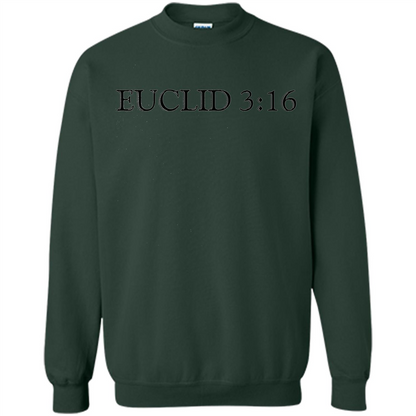 Euclid 3:16 T-shirt Forest Green