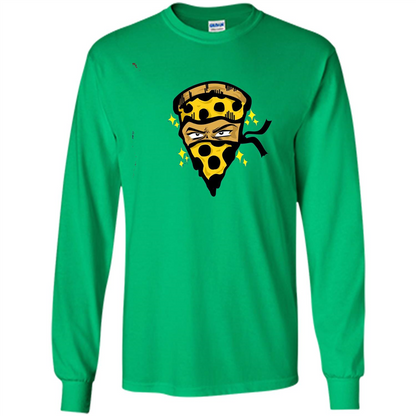 Pizza Warrior Funny Foodie Food Lover T-shirt Irish Green