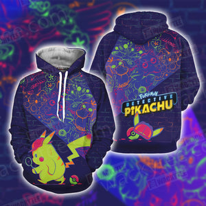 Detective Pikachu Unisex 3D Hoodie