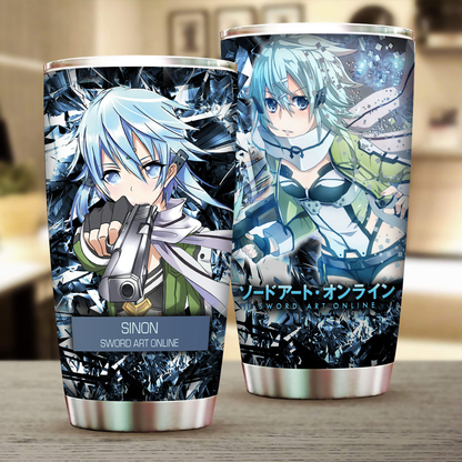 Sinon Sword Art Online Tumbler 20oz