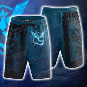 Team Mystic Pokemon Go New Beach Shorts