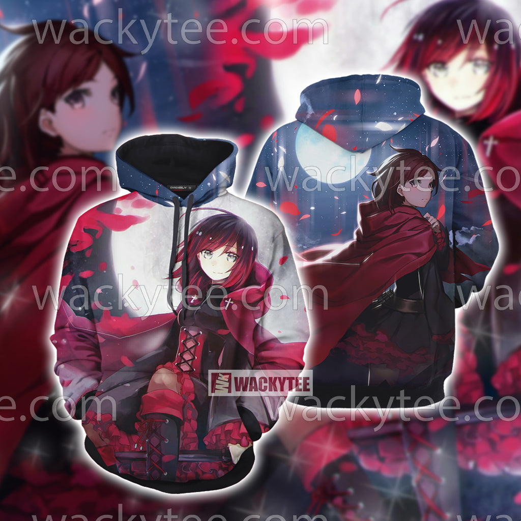 RWBY Ruby Rose 3D Hoodie Hoodie