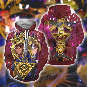 Yu Gi Oh! Yami Yugi &Yugi Muto Unisex 3D Hoodie