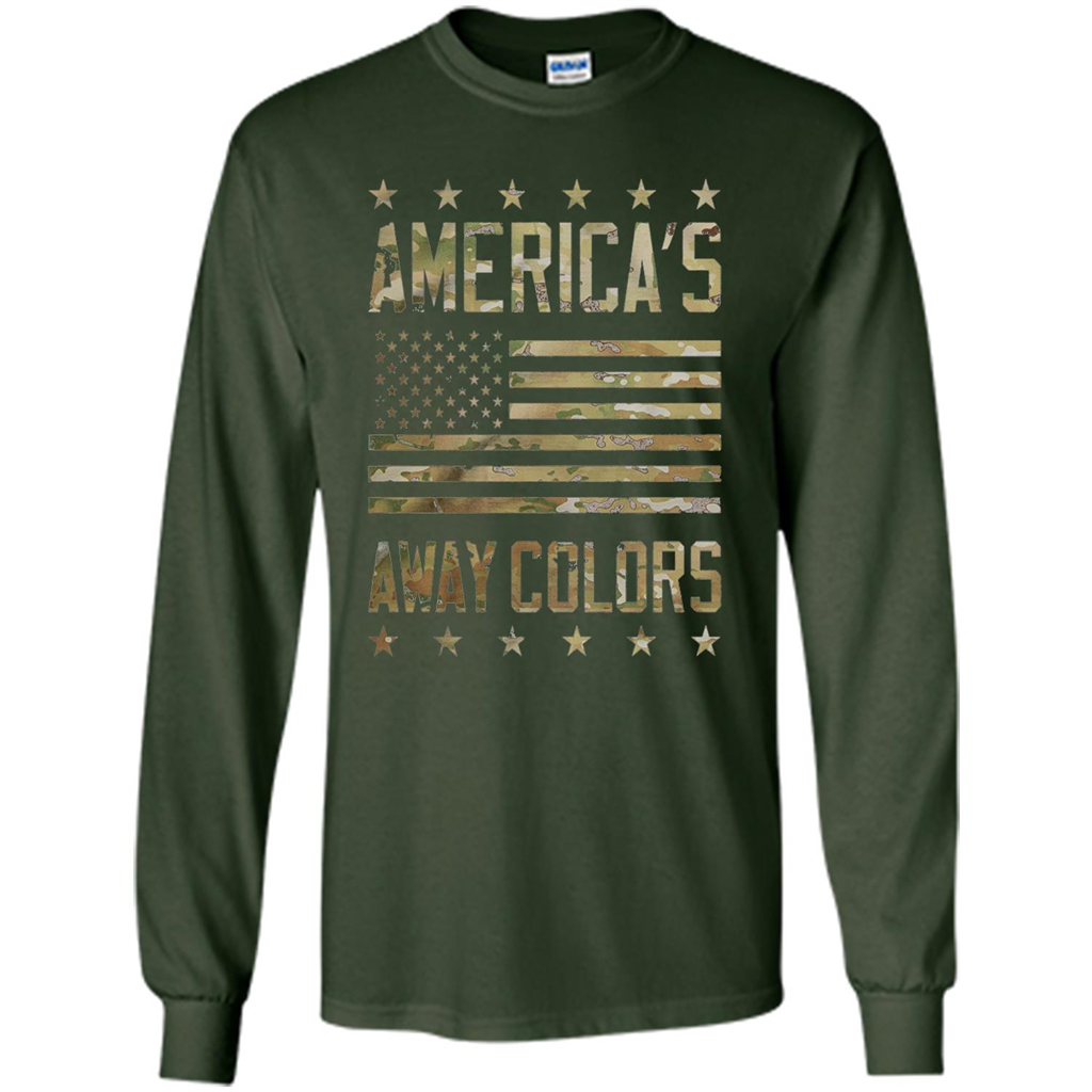 America's Away Colors T-shirt Forest Green