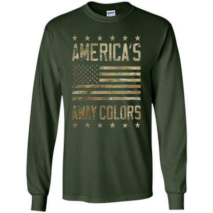 America's Away Colors T-shirt Forest Green