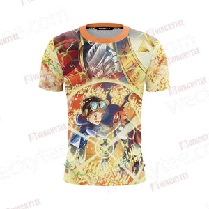 Digimon - Takato And Gallantmon Unisex 3D T-shirt