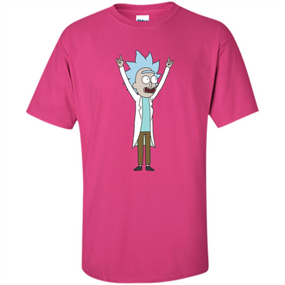 Movie Lover. Tiny Rick T-shirt Heliconia