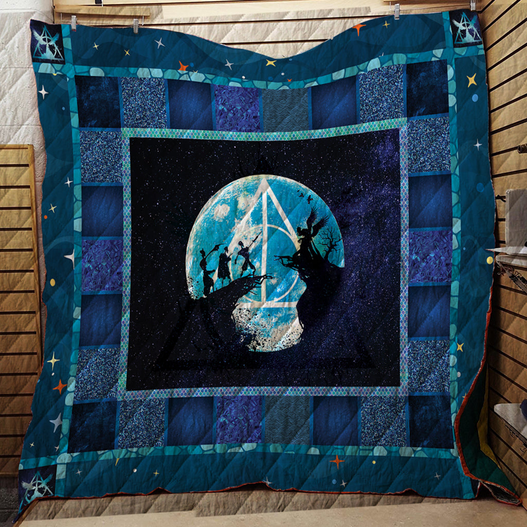 The Tale Of The Three Brothers Harry Potter 3D Quilt Blanket Queen (203x228CM)