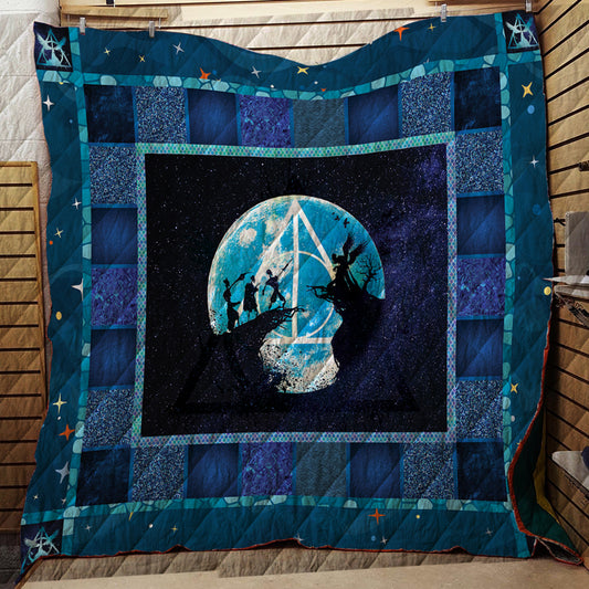 The Tale Of The Three Brothers Harry Potter 3D Quilt Blanket Queen (203x228CM)