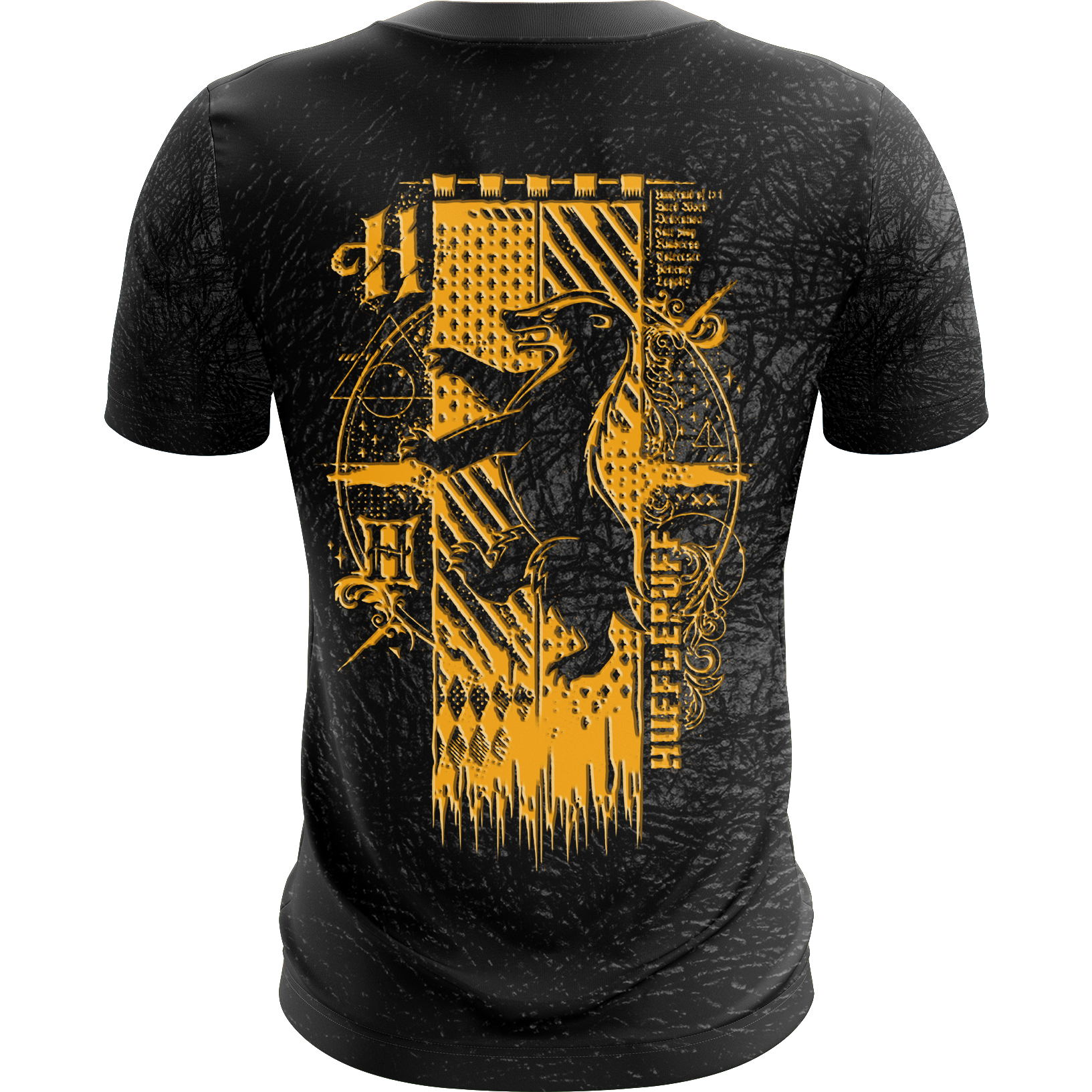 The Hufflepuff Badger Harry Potter 3D T-shirt