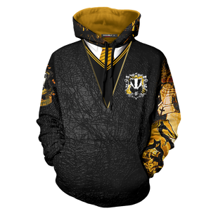 The Hufflepuff Badger Harry Potter 3D Hoodie