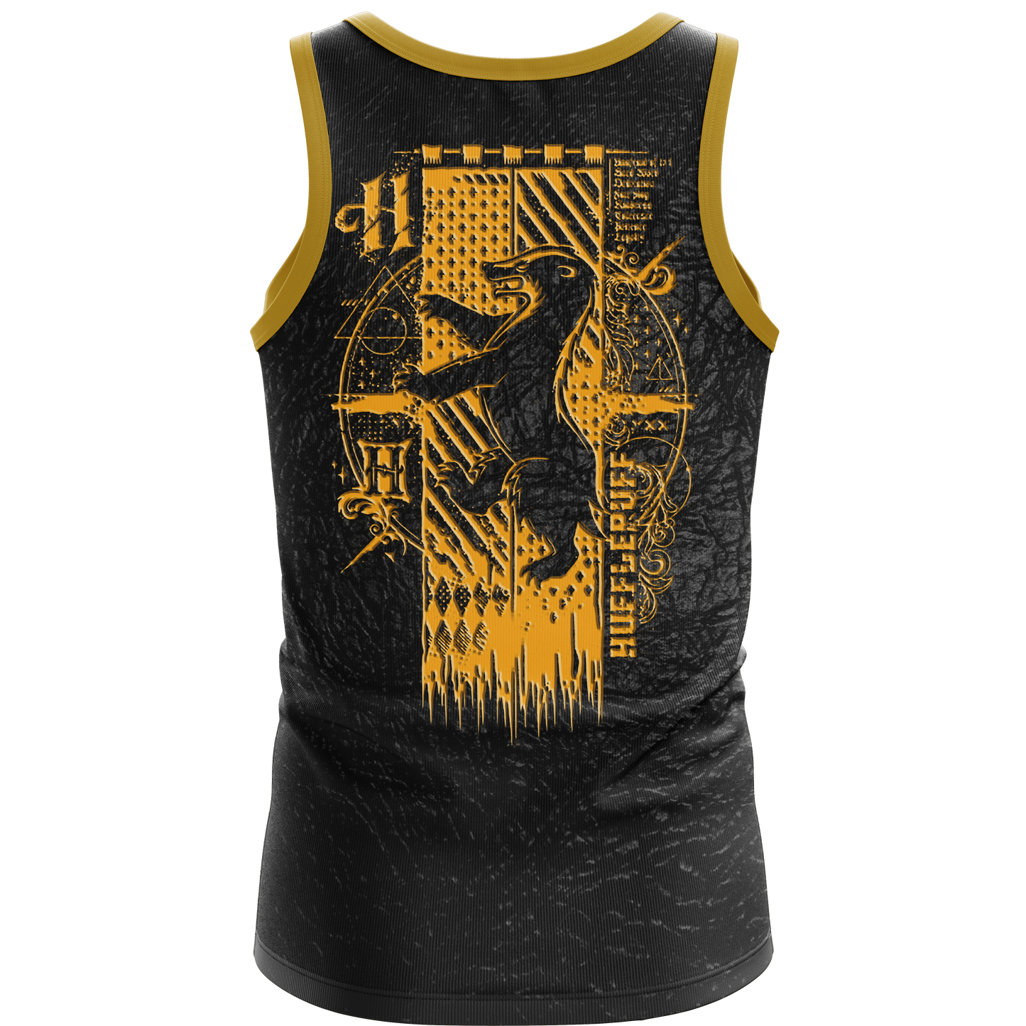 The Hufflepuff Badger (Harry Potter) 3D Tank Top