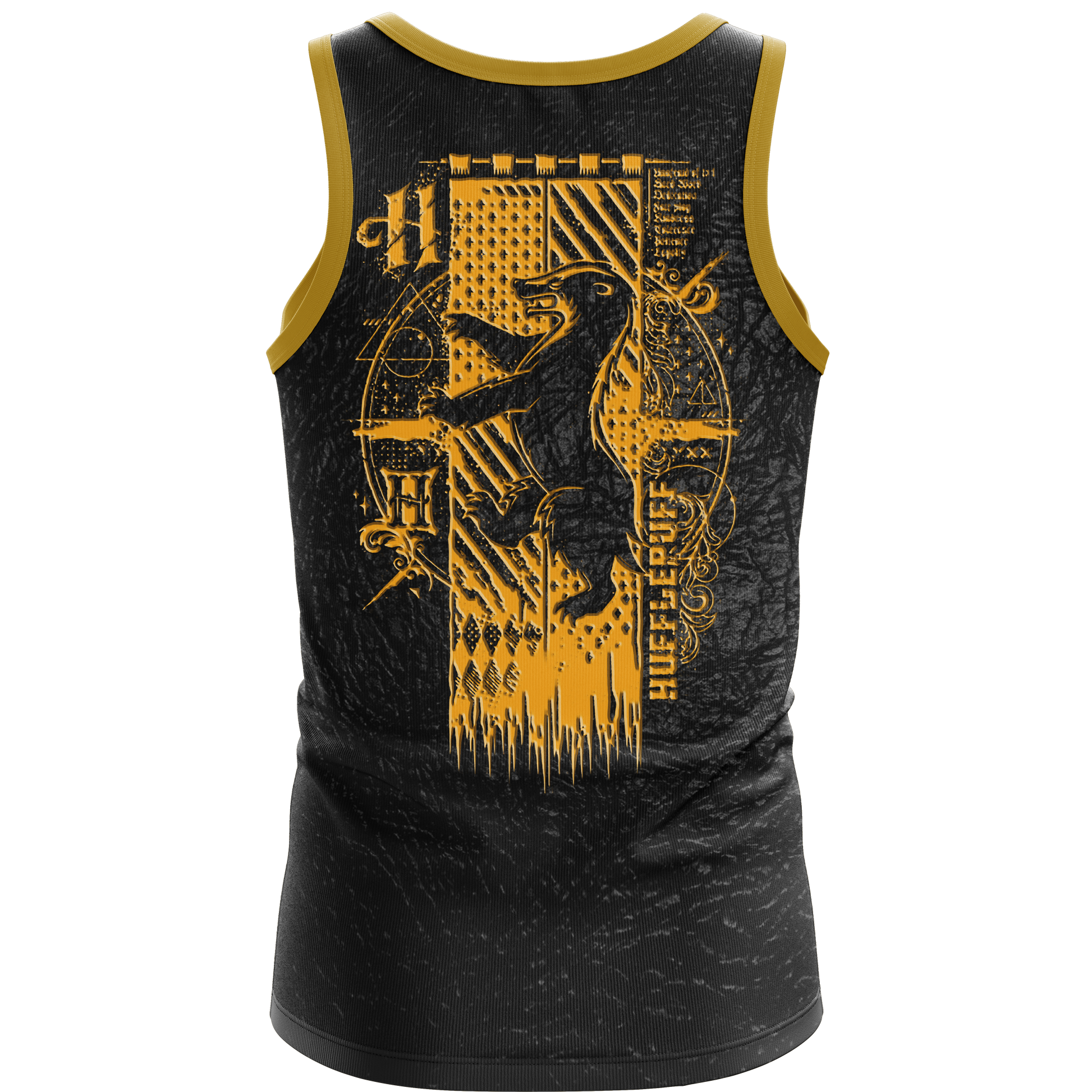 The Hufflepuff Badger (Harry Potter) 3D Tank Top