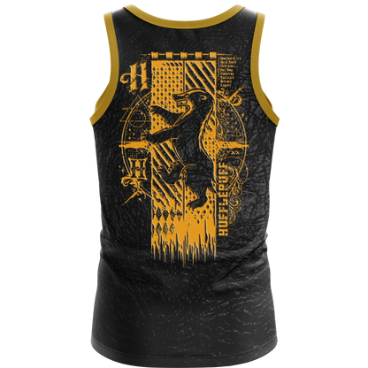 The Hufflepuff Badger (Harry Potter) 3D Tank Top