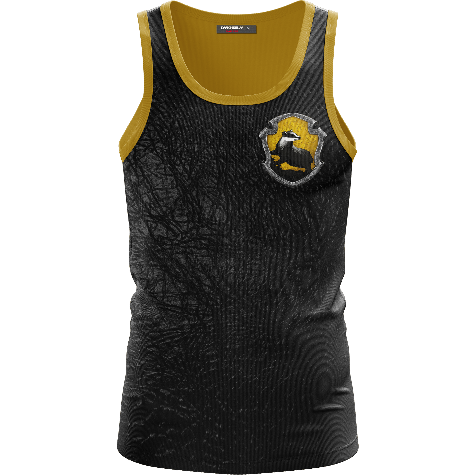 The Hufflepuff Badger (Harry Potter) 3D Tank Top