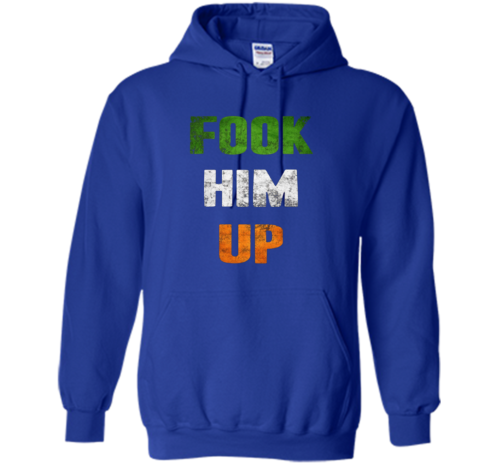 Fook Him Up Irish Boxing T-shirt - Funny Fight Tee shirt