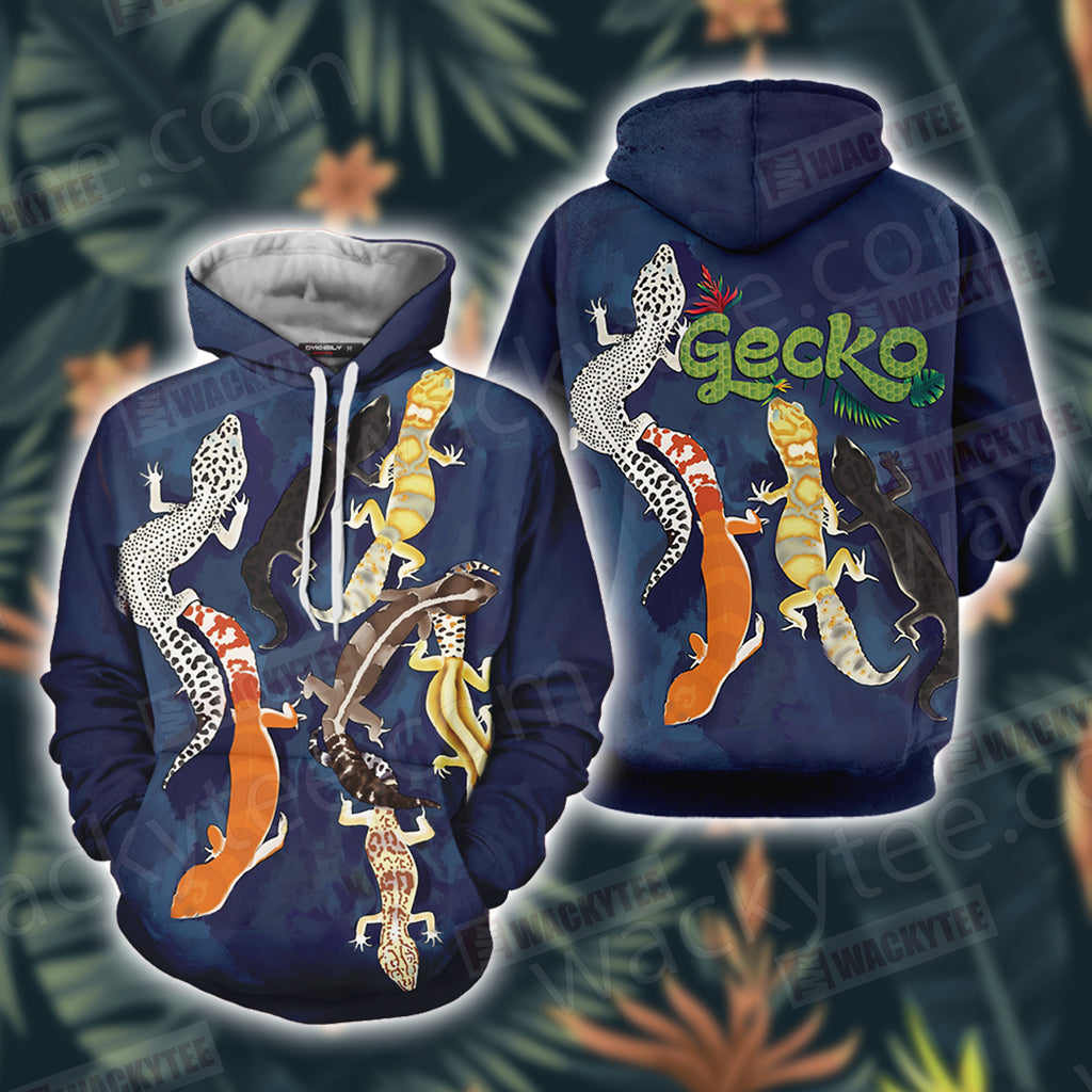 Geckos 3D Hoodie