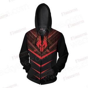 Kamen Rider - Ryuki Symbol Unisex Zip Up Hoodie Jacket