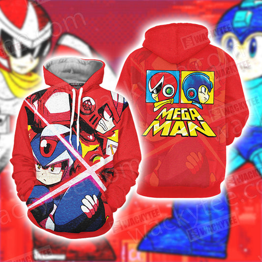 Mega Man - Rockman Unisex 3D Hoodie