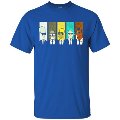 Form Into Rick And Go To The Morty T-shirt Royal