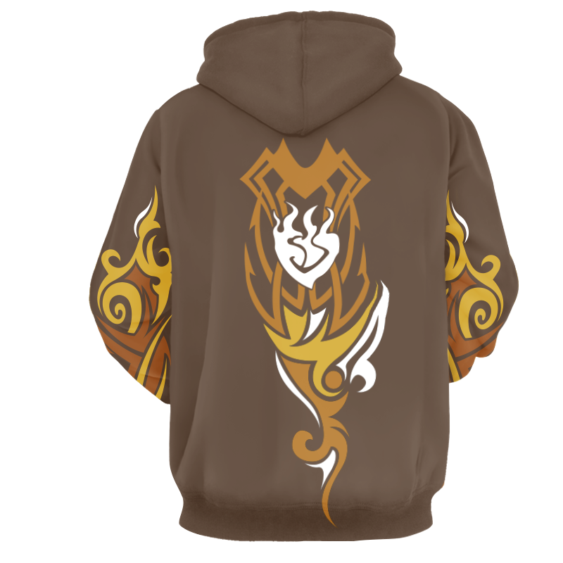 RWBY Yang Xiao Long Symbol 3D Hoodie