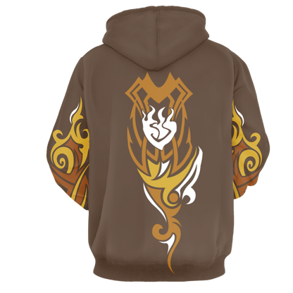 RWBY Yang Xiao Long Symbol 3D Hoodie
