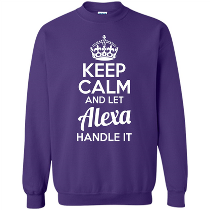 Alexa T-shirt Keep Calm and Let Alexa Handle It