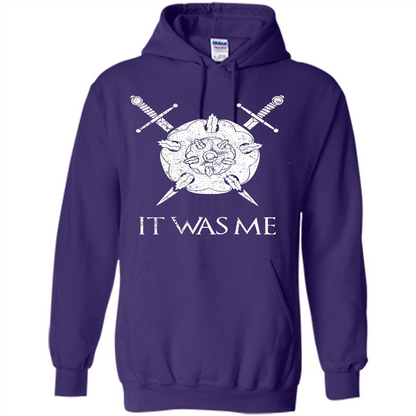 Film Lover T-shirt It Was Me T-shirt Purple