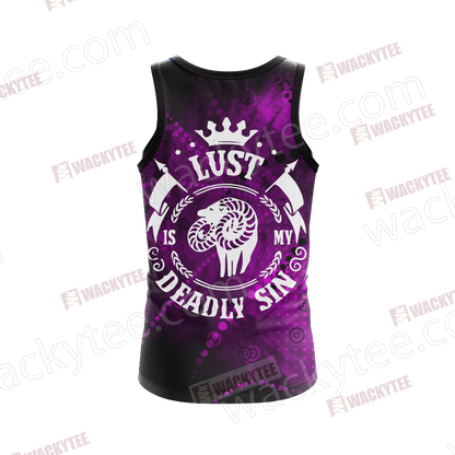 The Seven Deadly Sins - Lust Unisex 3D Tank Top