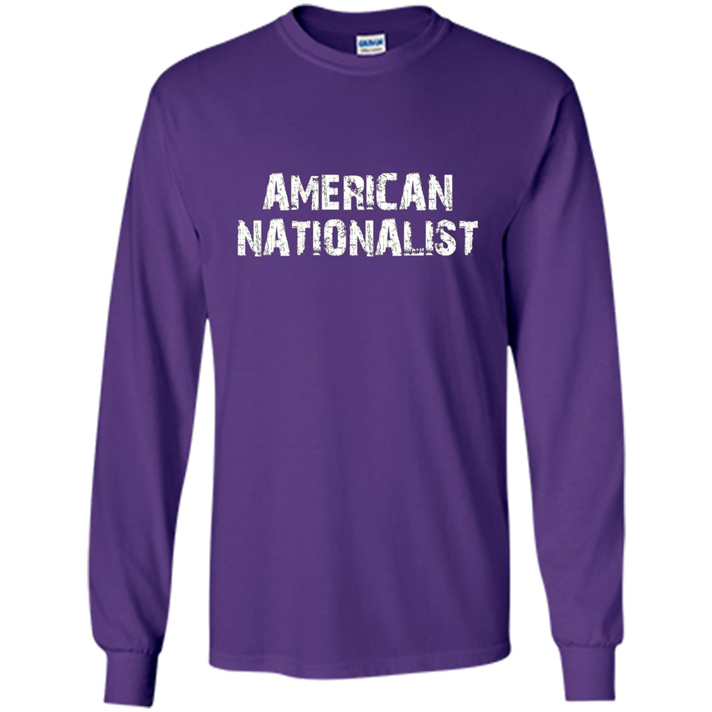 American Nationalist T-Shirt Purple