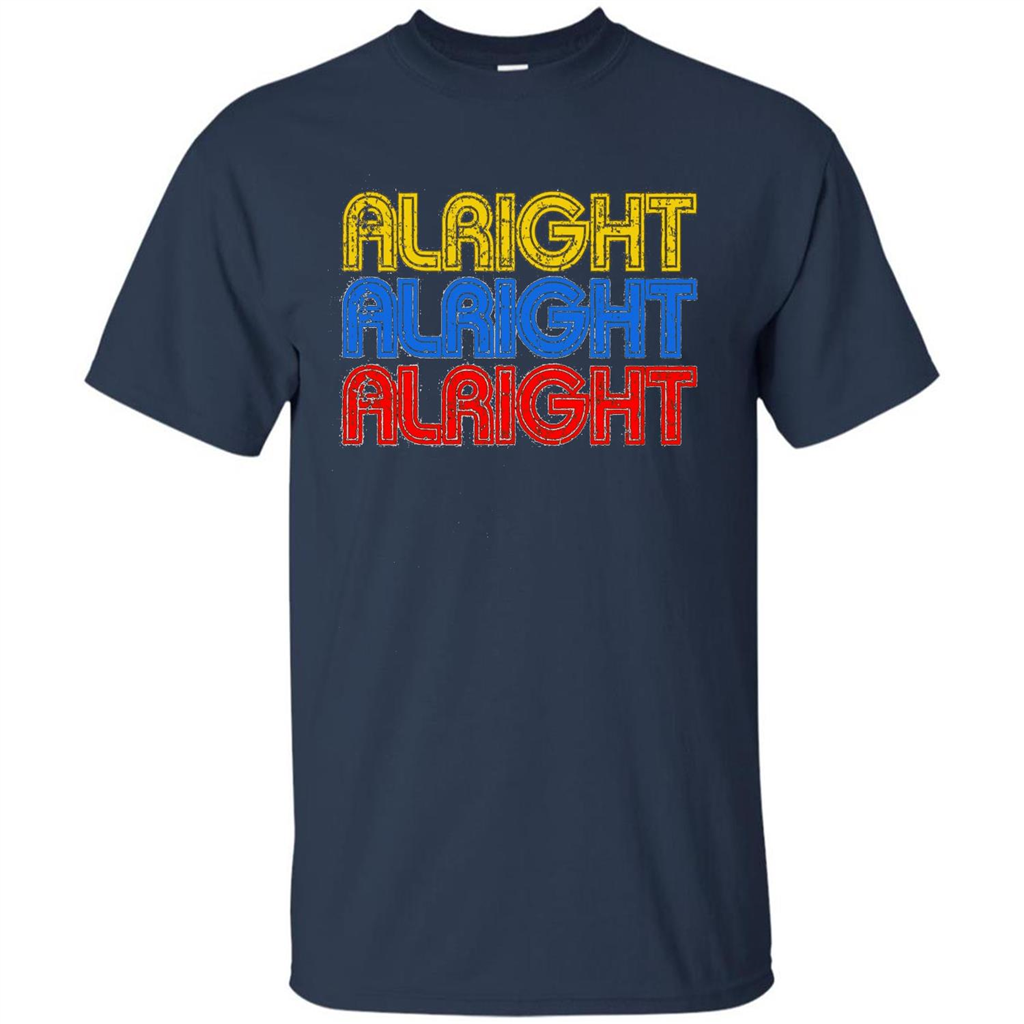 Alright Alright Alright T-shirt Navy