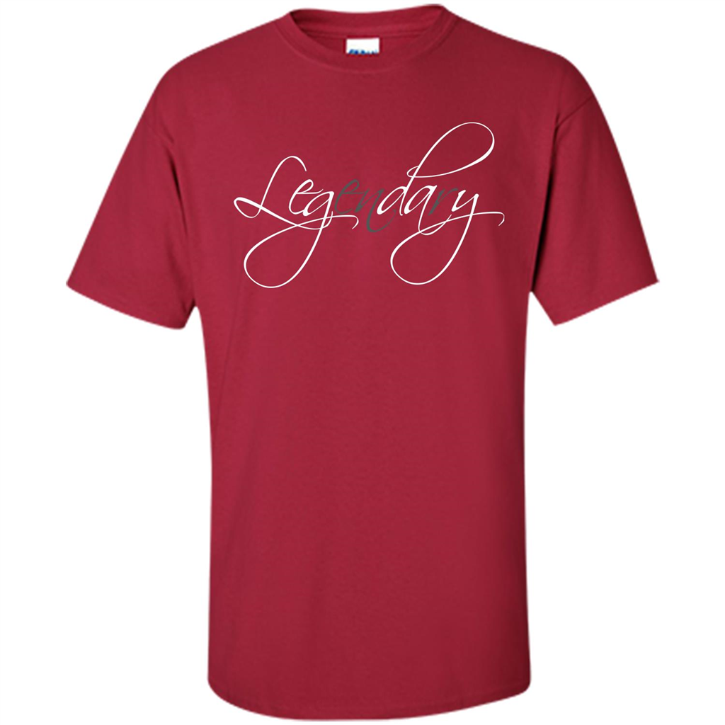 Gym T-shirt Leg Day Legendary Cardinal