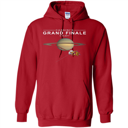 Cassini Grand Finale Space T-shirt Red