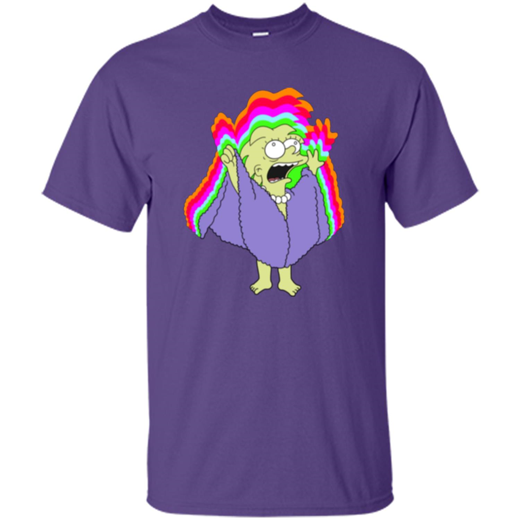 Lizard Queen T-shirt Purple