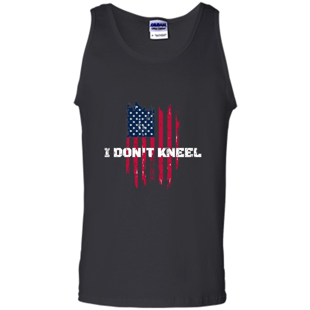 Military T-shirt I Don't Kneel T-shirt